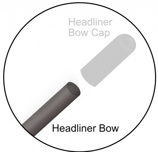 Headliner Bow 48" - Single Piece