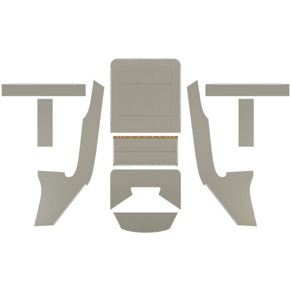 1958-1962 Ragtop Perforated PRO-Suede Headliner Original Style