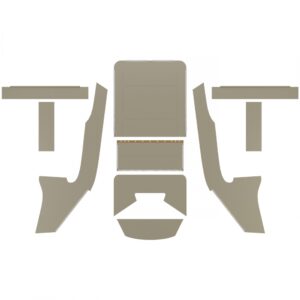 1958-1962 Ragtop PRO-Suede Headliner Original Style