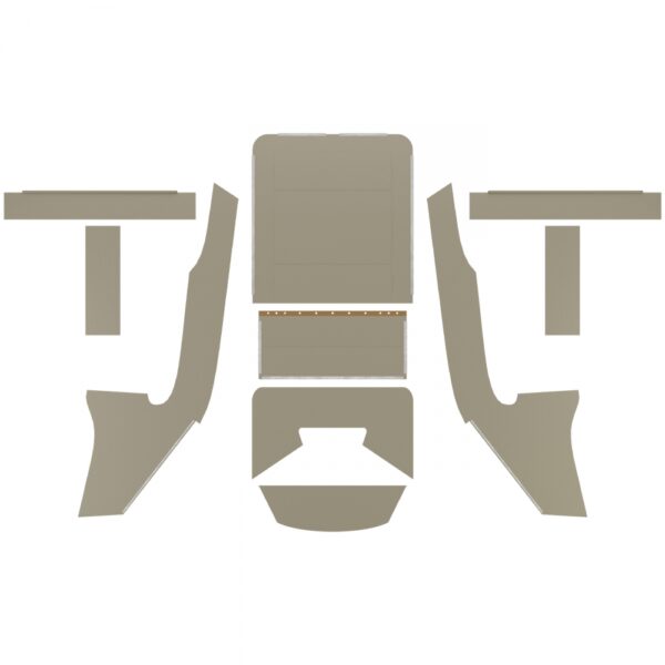 1958-1962 Ragtop PRO-Suede Headliner Original Style